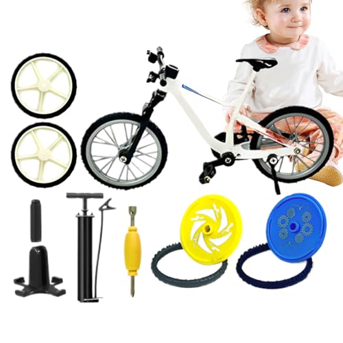 Flick Trix Finger Bike - Mini modèle de vélo moulé | Kit de modification de modèle de vélo de montagne de pour , adultes, jeu de table amusant à...