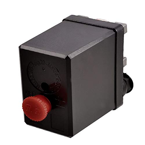 New Lon0167 Pressostat de En vedette compresseur d'air efficacité fiable à commande manuelle à 1 port AC 240V 20A(id:fcb 04 c2 812)