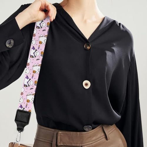 Image of Jeiento Wide Purse Strap Wide Shoulder Strap Adjustable Replacement Belt Soft Guitar Shoulder Straps for Women Girls Gifts