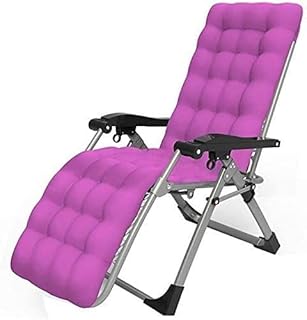 Cadeiras de jardim cadeiras dobráveis cadeiras de acampamento espreguiçadeira de pátio espreguiçadeira para jardim e ao ar livre Cadeira dobrável de gravidade com almofada de algodão Cadeiras de gramado reclináveis portáteis suporta 200 kg belas paisagens