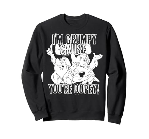 Sweatshirt Disney confortable Blanche Neige Grumpy contre le froid