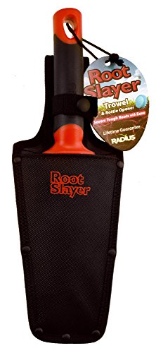 Radius Garden 17011 Root Slayer, Trowel/Holster, Red