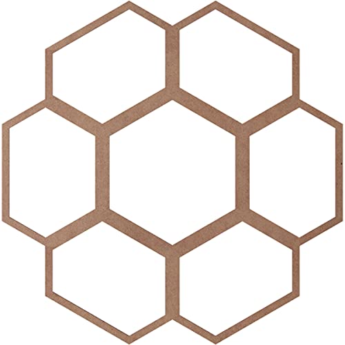 Image of Ekena Millwork 36 inchOD x 12 5 /8 inchID x 3 /8 inchT Florin Wood Fretwork Pierced Ceiling Medallion, Wood (Paint Grade)