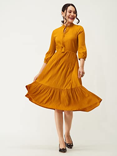 Image of AASK Women Fit and Flare Dress