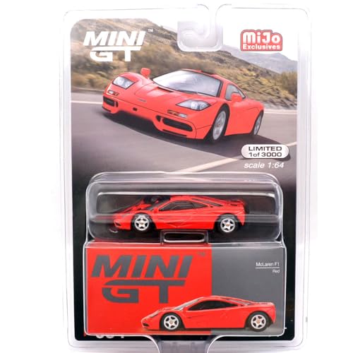 McLaren F1 échelle 1:64 MINI GT pour décorer votre bureau de passionné automobile