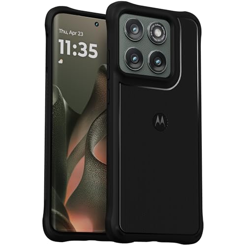 Motorola Edge (2025) Black Protective Case - Precision fit, Stylish Shock Absorbing Phone Case