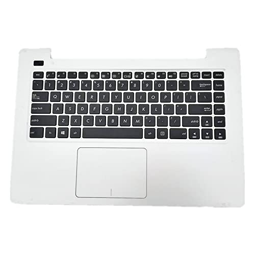 Coque C Asus K456UA avec clavier américain et pavé tactile de remplacement blanc