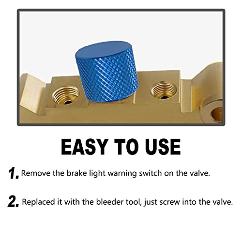 Brake Proportioning Valve Bleeder Tool, Valve Bleeding Tool Compatible With Gm Combination Valves, Pv2 Pv4, Disc/Disc Disc/Drum Ac Delco 172-1353 172-1371 #TOP1