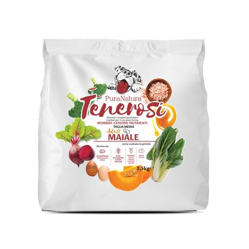 TENEROSI al MAIALE - Alimento completo per cane 2,5 KG