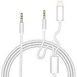 Entwickelt für i-Phones: Mit dem Entfernen von 3,5-mm-Klinkenstecker auf i-Phones, haben wir nach einer guten Option gesucht um das i-Phone mit dem Auto-Aux-Anschluss zu verbinden. Dieses Aux-Kabel ist eine gute Option, das Problem für Sie zu lösen.