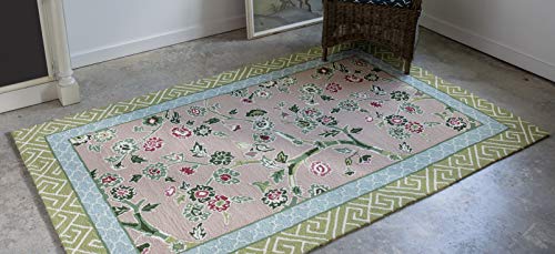 Madcap Cottage Under A Loggia Blossom Dearie Area, Indoor Outdoor Rug, Multi, 2' X 3' #TOP6