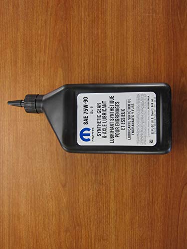 Mopar 1 Quart SAE 75W-90 Synthetic Gear & Axle Lubricant OEM