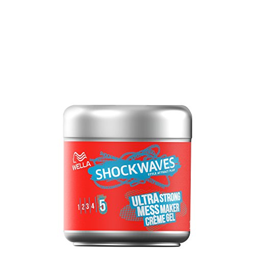 Wella Shockwaves Ultra Strong Mess Constructor Creme Gel, 150 ml