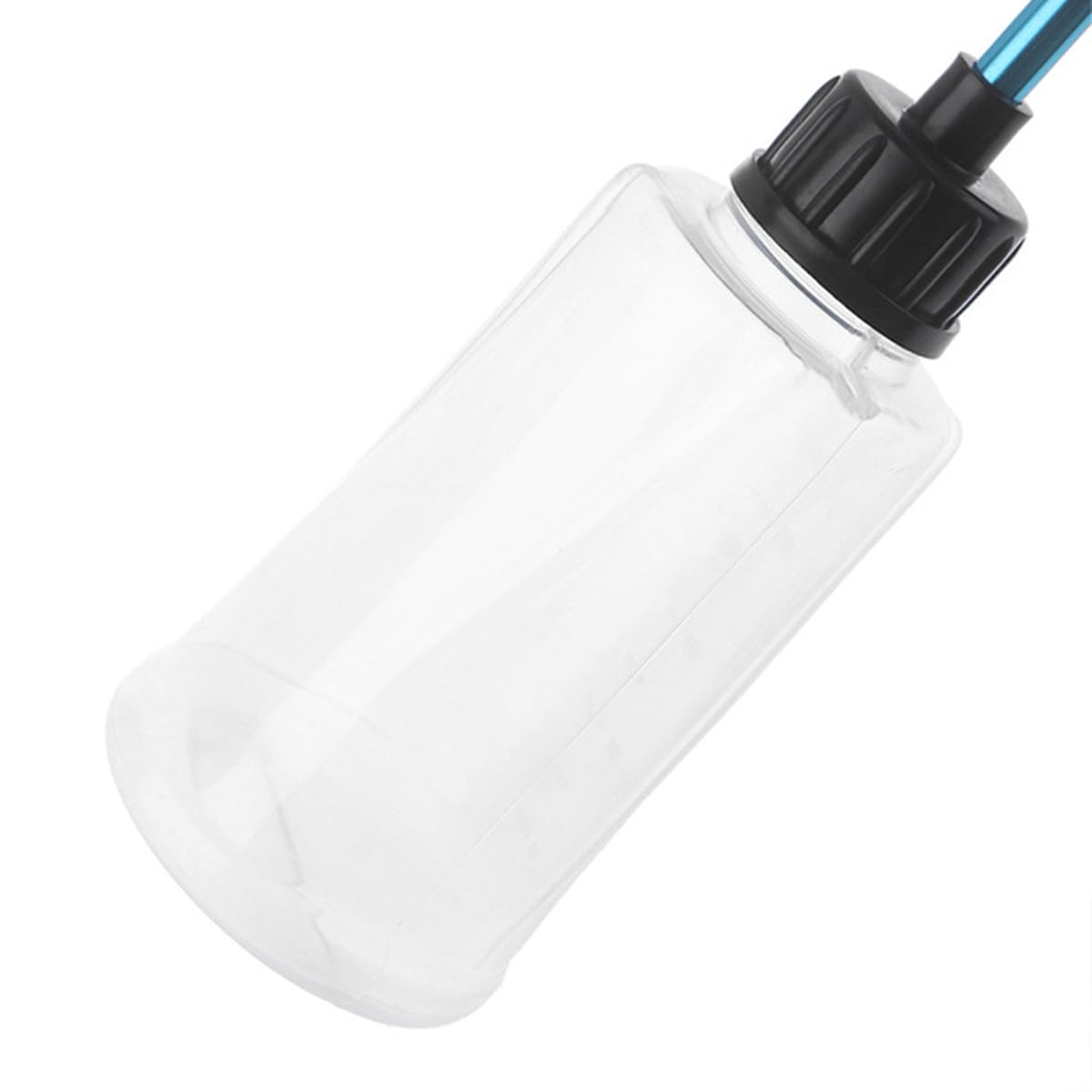 Laroal Fuel Filler Oiler Oil Bottle White 250cc 250ml Plastic Refill Bottle And Aluminum Bottle Straw For Rc Full Scale Model Car - Image 4