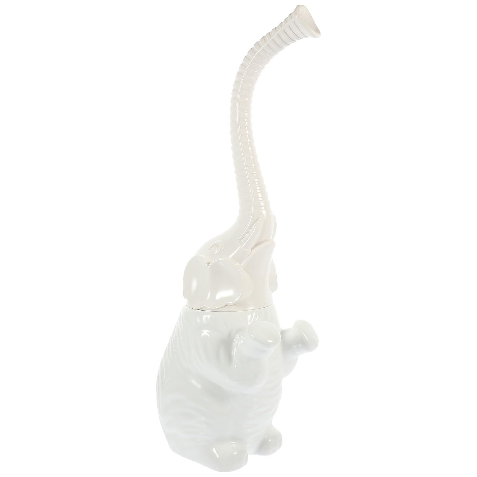Brosse à toilettes éléphant en céramique pour nettoyage WC chic