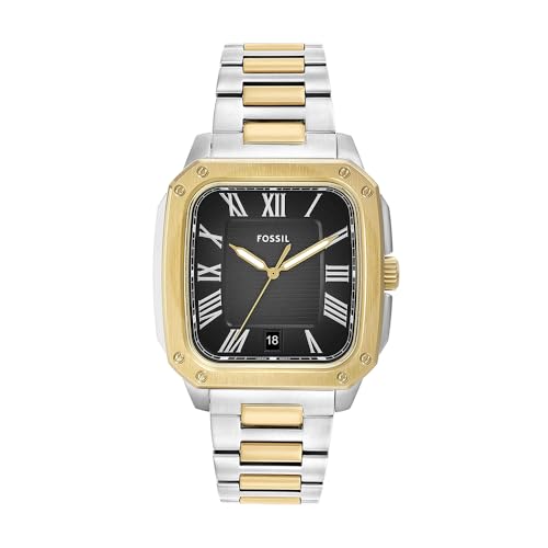 Fossil Reloj Crosby para Hombre, Movimiento de Cuarzo de Tres Agu...