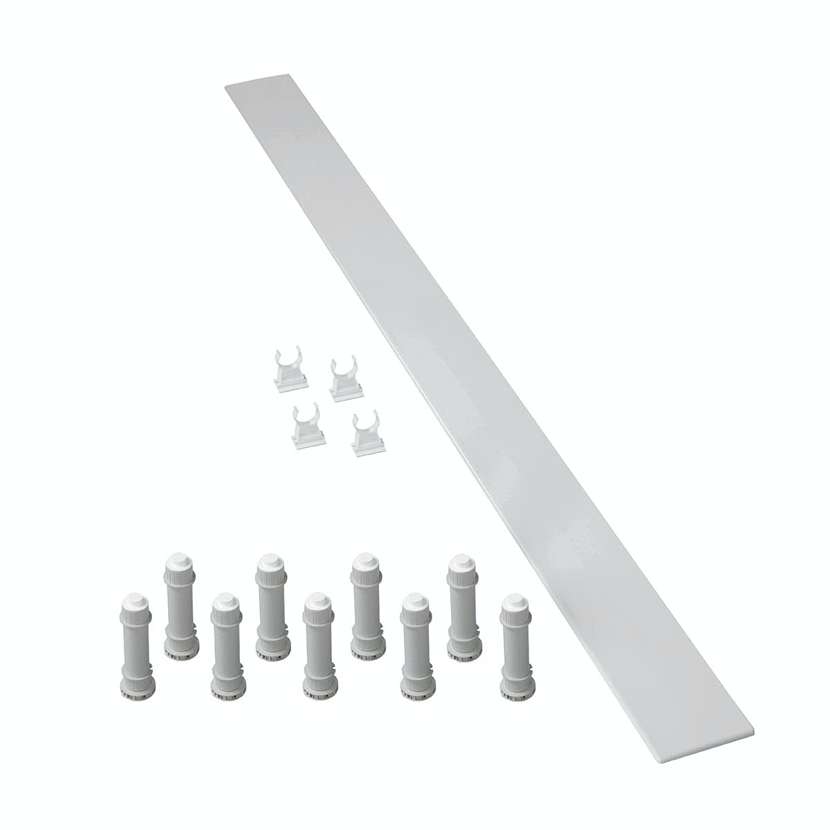 Mira 1.1697.035.WH White Flight Low 900 mm Quadrant Riser Conversion