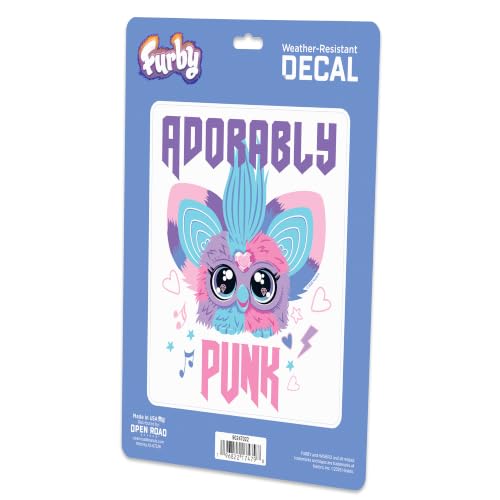 Image of Hasbro Furby Adorably Punk Adhesive Vinyl Decal