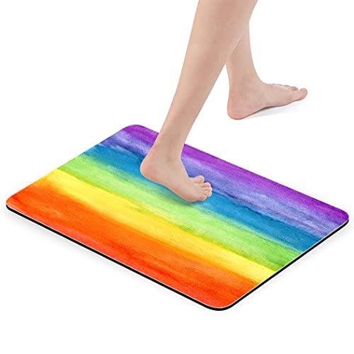YISUMEI Bathroom Mat, Non-Slip Super Absorption Bath Carpet with Rubber Backing - Image 4