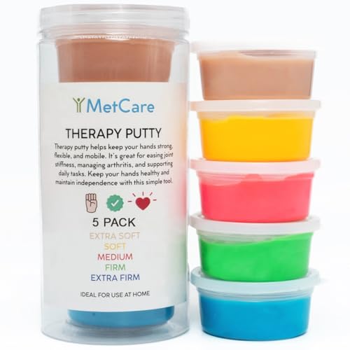 MetCare Therapy Putty 5 Strengths Set