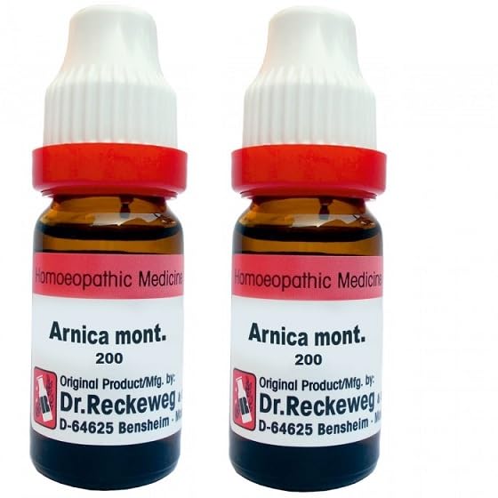 ARNICA MONTANA 200 11ML German Remedy (Pack Of 2)