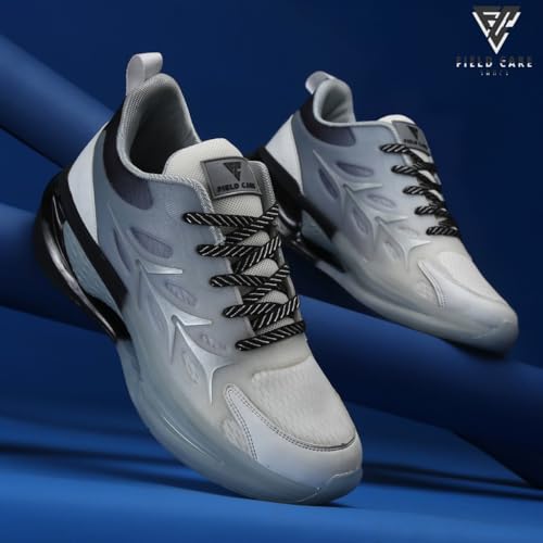 Image of FIELD CARE Glow in Dark Athletic Running Sneaker Sports Casual Comfort Stylish Training Walking Gym Outdoor Multipurpose Shoes with Cushioned Insole Comfort Shock Absorbing Outsole