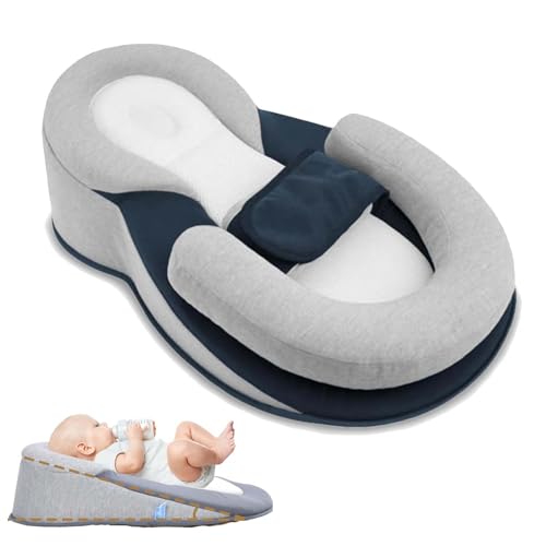 Image of NGMSLPM RestNest Baby Bed Acid Reflux with Strap, Keesley Rest Nest Baby Bed, for Comfortable Play & Feeding Support (Regular)