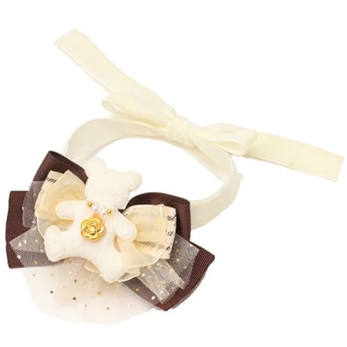 テディ ベア レザー チョーカー ネックレス