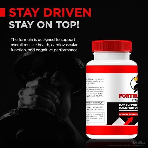 Image of (3 Pack) Fortirise Max, Official Fortirise Max For Men - Supports Stamina and Energy Levels, All Natural Formula to Support Performance and Overall Health, Fortirise Max Pills Review (180 Capsules)