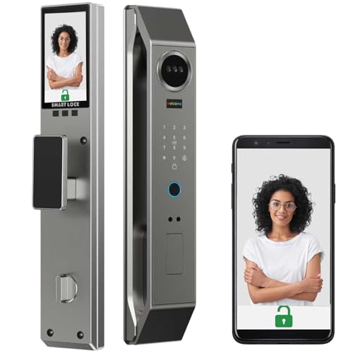 Smart Lock with Camera and Monitor –...