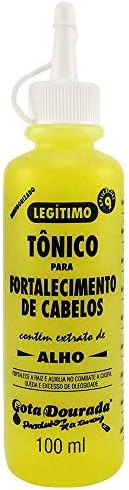 Gota Dourada Tonico para Fortalecimento de cabelos (hair tonic with garlic extract) 100ml