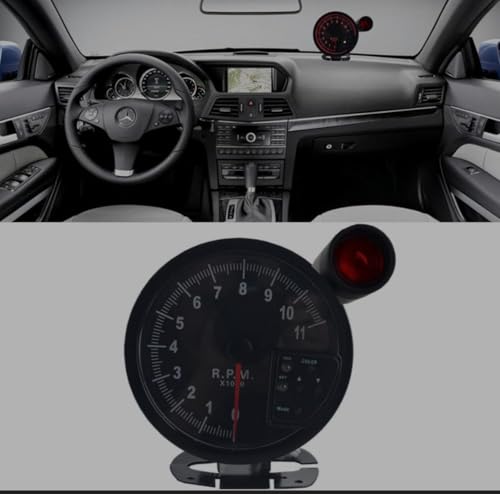 Image of AUTO MT WORKING RPM Tiger RPM Meter Speedometer Tacho Gauge