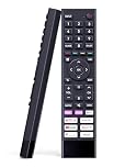 GOUYESHO ERF3A80 Remote Control Replacement for Hisense Compatible with Hisense 4K UHD TV 43A6G 50A6G 55A6G 60A6G 65A6G 75A6G 75A7GQ 43A6GTUK 50A6GTUK 55A6GTUK 65A71GQCH 75A70GQTUK (No Voice Function)