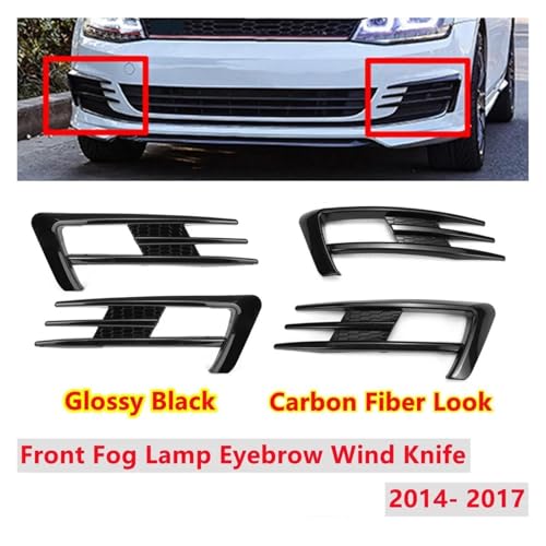 Grille avant pare chocs Golf 7 GTI calandre antibrouillard inférieure