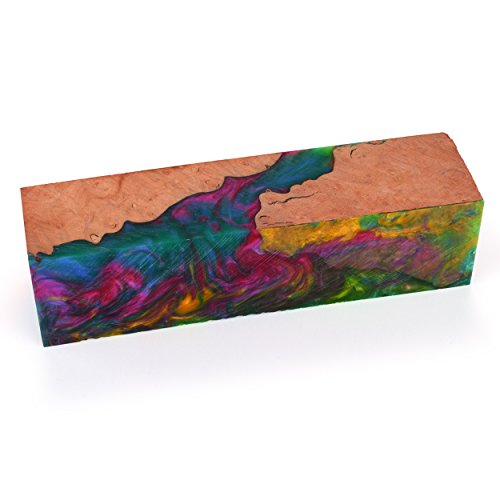 41zOPM8K5HL Fiji Rainbow Handle Blank 1-1/2' x 1-1/2' x 6'