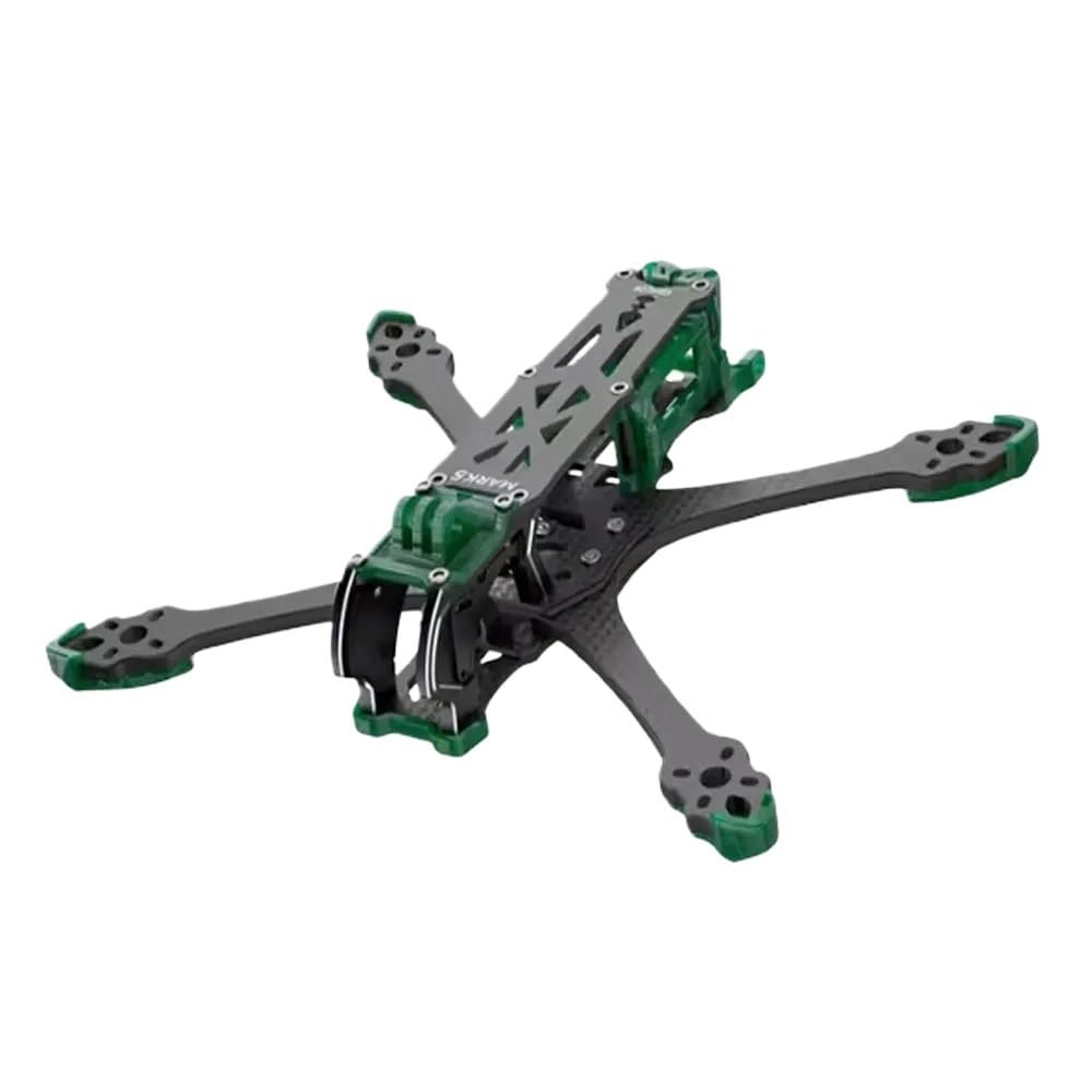 per GEPRC per GEP-MK5 O4 PRO DC Mark5 per Wide X Frame 5 Pollici Drone in Fibra di Carbonio per RC per FPV Quadcopter Elicottero Accessori Parti(MK5X O4 PRO Green)