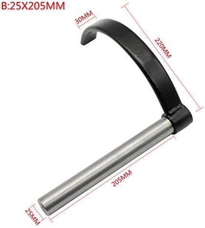Lathe Tool Rest, Turning Tool Rest,Carpentry Lathe Tool Rest for Wood Lathe Special-Shaped Lathe Tool Curved Tools (B)