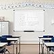 VIZ-PRO Magnetisches Whiteboard/Trockenabwischbares Board, 90 x 60 cm, inklusive 1 Radiergummi & 2 Marker & 4 Magneten
