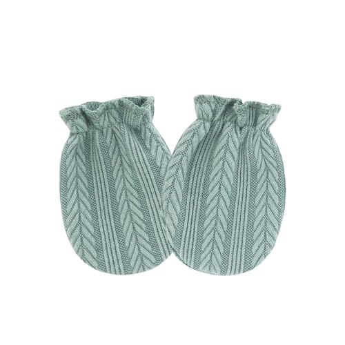 XAGMODSHN Guantes de mano transpirables para bebé, elásticos, para prevenir arañazos, guantes de 0 a 1 mes con diseño cómodo, guantes para bebé, sin arañazos, a, Talla única