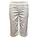 Tribal Women's Dream Jean Pull On White Bermuda Short