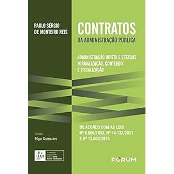 Capa do livro Contratos da Administração Pública