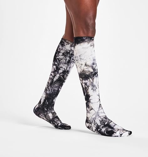 Image of Nurse Mates Women's Extra Wide Calf Socks | 12-14 mmHg Compression | Fits up to 24 inch Calf | Comfort Support