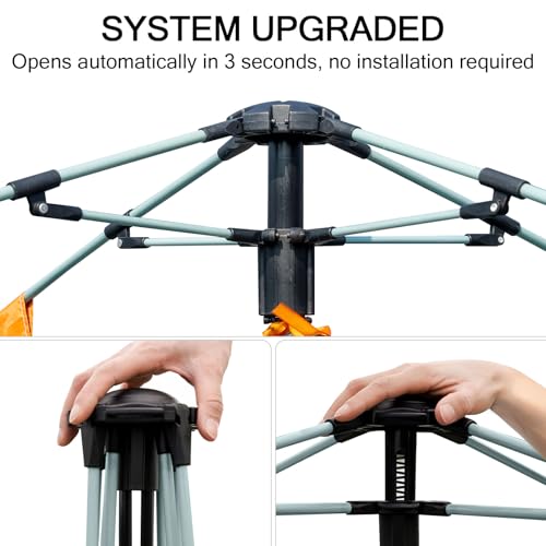 Carpa instantánea para camping con hamaca 3-4 personas miniatura 3