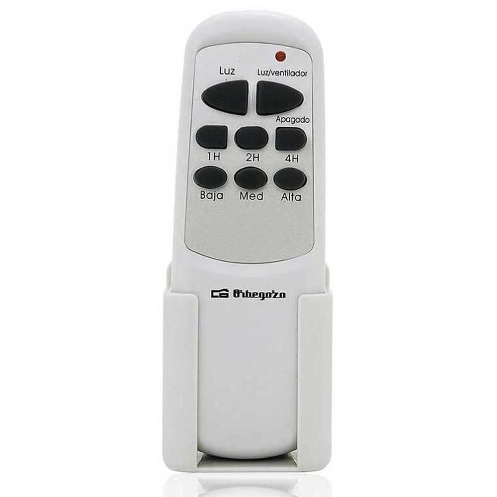Orbegozo CP 87132 - Ventilador de techo con mando a distancia y luz, temporizador, 4 palas, 132 cm de diámetro, potencia de 60 W y 3 velocidades de ventilación