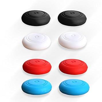 4 Pairs Analog Controller Gamepad Thumb Stick Grips Thumbsticks Joystick Cap Cover for Nintendo Switch NS Controller Joy-Con