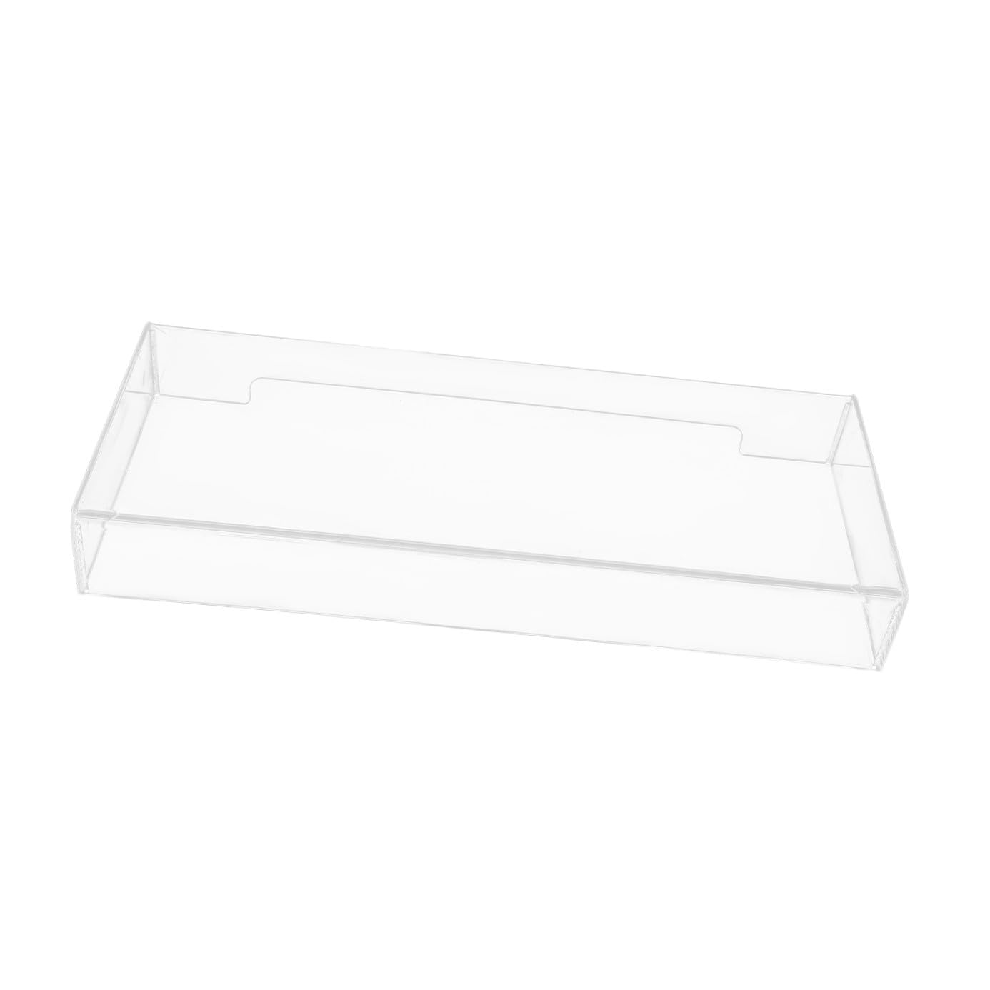 Cubierta de acrílico para teclado resistente y transparente con diseño desmontable 8