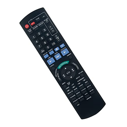 N2QAYB000110 Replacement Remote Control -VINABTY-fit for Panasonic DVD Stereo Audio System N2QAYB000110 remote control SA-NC9GS SA-NC9GC SA-NC9GN SA-NC9GCS