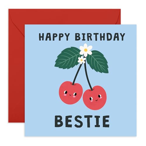 CENTRAL 23 킢aJ[h - uBestie Cherries Illustrationv - ̎q   Fl BFF xXgth - yVѐŜt[cfUC o[Xf[J[h - XebJ[t