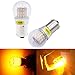 Produktbild 2 Stück Gelb/Bernstein 1056 7507 12496 Spiegelleuchten Glühbirne 10-30V DC - Für Blinker Blinklicht