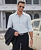 Lion Nardo Mens Dress Shirts Long Sleeve Dress Shirts for Men Pattern Print Casual Wrinkle Free Button Down Shirt #3